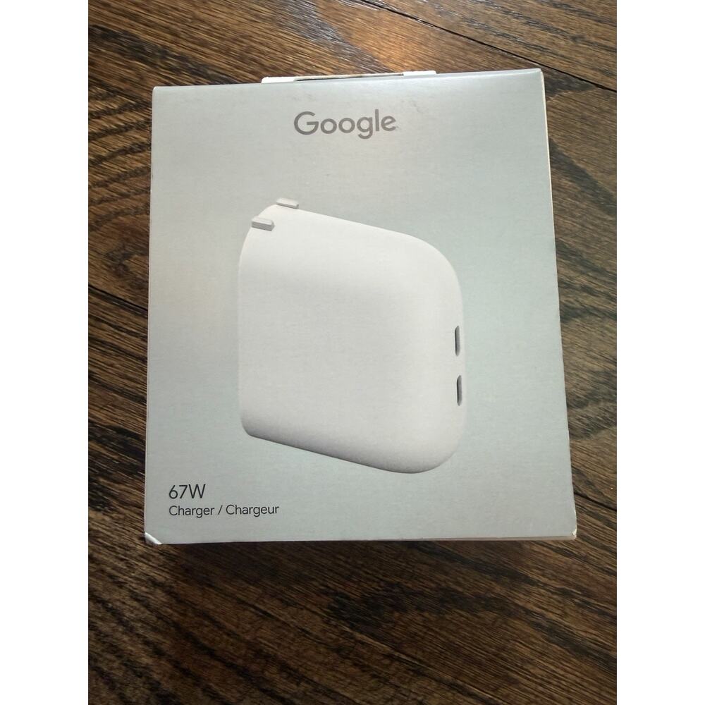 Google Pixel Flex Dual Port 67W USB-C Fast Charger GA09856 NEW Sealed $60